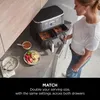 Ninja Foodi Max Dual Zone Digital Fryer ، درجان ، 9.5 لتر ، 6 في 1 ، لا يستخدم أي زيت ، طيار هواء ، أقصى هش ، مشوي ، خبز ، إعادة تسخين ، جفاف ، طهي 8 أجزاء ، سلال آمنة غير مصقفة