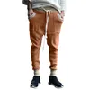 Herenbroeken Trekkoord Gebreid Stretch Joggingbroek Joggen Hoog comfort Kleine pijpen Casual Jongen 12 Kleding Eenvoudig L