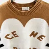 Designer's new women's sweater high-end quality striped color knitted top pullover sweater elastic knit base