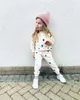 Trui 2023 Lente Baby Jongens Meisjes Kleding Sets Kinderpak Kinderen Lange mouwen Katoenen Trui met Capuchon Broek Past Kleding OutfitL231215