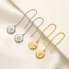 T GG Spring New Charm Earrings Brand Packaging Luxury Earring Designer Style Jewelry Classic Design 925 Silver Plated Earring Romantic Par Cmily Gifts smycken