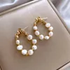 Dangle Earrings Shining U Freshwater Pearl For Women S925 Silver Needle Fashion Jewlery