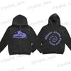 Erkek Hoodies Sweatshirts Mektup Tune Y2K Zipper Retro Çift Hoodies Sweatshirt gevşek büyük boyutlu harajuk yüksek cadde erkek kadın kadın sokak giysileri üstleri t231220