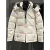 Kanadensiska jackor kvinnor Wyndham Parka Kanada klassiska Gooses Jackor Vinterjacka Real Fur Designer Hoodie Goose Down Jacket Windbreaker Outwear C112902