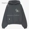 23SS AB Women Dginer Anin Bing Fashion Cotton Hooded New Classic Letter Print Wash Water Stir Fry Color Snowflake Loose Sweatshirt 999