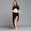 Stage Wear 2023 Belly Dance Costume Practice Spódniczka Seksowna Oriental 8812