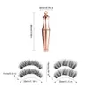 Magnetic False Eyelashes No Glue Full Eye 5 Magnet Reusable Fake Natural Soft Extension Eyelash Kit 231220