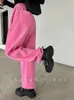 Pantalon femme 2023 surdimensionné rose joggers pantalons de survêtement femmes streetwear jogging sport mode coréenne décontracté pantalon large femme