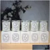 Candles 50G Transparent Aromatherapy Candle 520 Hand Gift Fragrance European Romantic Lamp Holder Drop Delivery Home Garden Dhr5O