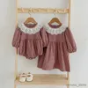 Robes de fille bébé filles cornemies en bas âge en bas âge