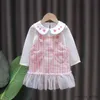 Girl's Dresses Girls 'Dress Spring and Autumn New Fashionable Baby Children's Long Sleeve Princess Dress Fairy First Year Dress