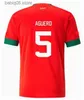 Fanów TOPS TEE 2023 2024 MAROCCAN SOCCER Jerseys Hakimi Maillot Marocain Ziyech Ennesyri Football Shirts Men Kit Kit Harit Saiss Idrissi Boufal Jersey Maroc Nation