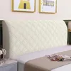 Flanel beddecoratie van beddekte verdikte anti-collision hoofdeinde deksel niet-slip dun dik bed bedbedje universele bedkopkap 231221