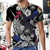 T-shirt da uomo Classic Serie Animale Camicia Hip Hop T-shirt oversize Moda Felpa Harajuku T-shirt 2023 Tshirt Streetwear