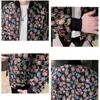 Men Spring High Quality Printed Baseball JacketsMale Slim Fit Fashion Stand Collar Floral Jacket Men's Autumn Coat 3XL 231220