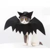 Cat Costumes Halloween Pet Dog Bat Vampire Cosplay Cute Funny Wing Gifts Costume Po Props Headwear
