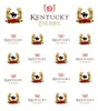 Kentucky Derby Vinyl Pography Bakgrundsguldguld Horseshoe Red Rose Flowers Steg och upprepade PO -båsbakgrunder för feststudier6449092