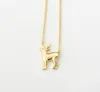 1 Sika deer elk antler pendant necklace Christmas reindeer fawn animal clavicle simple children039s Lucky woman mother me1471861