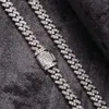 Hip Hop Men Jewelry Iced Out Vvs1 6mm Moissanite Miami Cuban Link Chain in Silver 925