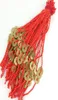 Lucky Copper Coin Charmel Blacelet Chinees Traditionele Feng Shui I Ching Red Rope String Cuff Makelet trekt rijkdom hanger Punk H1589149 aan