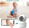 YI IoT 5G 2.4G HD IP -kamera Trådlös 2MP 4MP Hem Säkerhetskamera Natt Vision Två väg Audio CCTV Camera inomhus Baby Monitor 231221