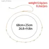 Waist Chain Belts Sexy Bo Waist Chain Jewelry For Women Vintage Minimalism Crystal Belly Belt Chain Bohemia Spring Summer Beach Vacation BijouxL231221