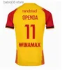 Fans Tops Tees 2324 RC Lens Sainte Barbe Jerseys de fútbol Openda Buksa Kakuta Sotoca Fofana da Costa Maillot de Foot Medina OreBa Gradit Frankowski 2023 2024 Medina Foot