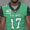 PERSONALIZZATO Maglia da calcio College Marshall Thundering Herd Randy Moss Isaiah Green WILLIE JOHNSON Brenden Knox Chase Litton Micah Abraha