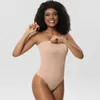 Women's Shapers Detachable Shoulder Strap Bra Bodysuit Shapewear Women Full Body Shaper Flat Belly Push Up BuLifted Corset Underwear Fajas