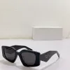 2024 New Fashion Designer glasses Top Look Luxury Trendy Rectangle Sunglasses for Women Men Vintage 90's Square Shades Thick Frame Nude Sunnies Unisex Sunglasses
