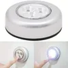 1 pc 3Led Touch Light Pat Light Car Home Gebruiker Outdoor Emergency Wall Light Cabinet Garderobe Small Night Light