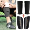 A Set Soccer Protective Socks with Pocket for Football Shin Pads Leg Protector Calf Sleeves Adults Child Guard Support Sock 231220