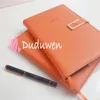 Party Gift H Classic PU Cover VIP Collectioin Paper Notebook med PEN295P