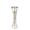Party Decoration Gold Flower Rack Modern 39 Inches Wedding Table Centerpiece Event Road Lead Flowers Stand Home El