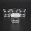 Nahrungsnahrung Non -Stick 6ml Glasglas ohne Nackenkonzentrat -Behälter Wachs DAB Jar mit Silikondeckel