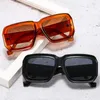 Solglasögon unikt fyrkant för män modemästare stora nyanser glasögon trender retro kvinnor märkesdesign uv400 solglasögon