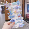 Hair Accessories Baby Princess Candy Color 14-piece Set Cute Flower Animal Hairpin Children's