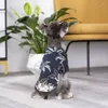 Dog Apparel Hawaiian Style Pet Matching Clothes Windproof Coat Jacket Big Dogs Costume Human Shirt Clothing For Ropa Perro