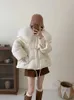 Frauen in Parkas 2024 Korea Mode Frauen Puffbubble Bubble Gans Down Damen Jacken Schichten Winter Mode Frauen Puff Jackets Jtxy