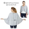 Kinderwagenonderdelen Multifunctionele borstvoedingshoes Privacybescherming Effen kleur Babyponcho Mousselinestof Borstvoeding Dames