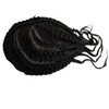 Cardas de cabelo da Virgem Virgem da Malásia #1B Toupee Black Australia 8x10 Lace com unidades de tranças PU para homens negros