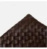 5A Hop Bag Croissant Bag Tote tejido a mano: espacioso y elegante para ir de compras - Un solo hombro de moda, bolso para las axilas Hobo de cuero genuino para las axilas Viajes de lujo