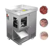 Máquina de corte de carne comercial de aço inoxidável Retalhe de carne fresca e cortador de máquina de fatia