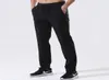 003 Men Sweatpants Leisure Joggers med fickor som drabbas av midjeband Athletic Yoga Lounge Track Pant Workout Running Pants Fitness Outfits9701612