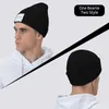 Berets Chicago Flag Knit Beanie Winter Hats For Men And Women Knitted Cuffed Skull Cap Acrylic Daily Hat