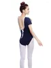 Scene Wear Partihandel Ballet Dance Leotard Vuxen Högkvalitativ spetsdesigndans Jumpsuit Advanced Practice Women