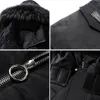 Hommes hiver chaud veste épais décontracté à capuche longue coupe-vent hommes manteau marque surdimensionné noir coupe-vent hommes Parkas 231221