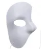 Phantom of the Opera Face Mask Halloween Christmas New Year Party Costume Abbigliamento compone la fantasia vestire la maggior parte degli adulti bianchi Phan5761254