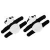 Feestdecoratie 2 stuks polsbandjes Cartoon klaparmband vulling pluche gevulde panda-armbanden