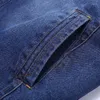 Mäns västar jeans väst höst vinter män denim ärmlös jacka varm fleece maistcoat casual plus size man kläder